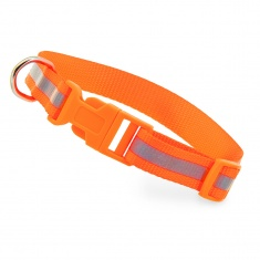 Reflective Dog Collar (orange)